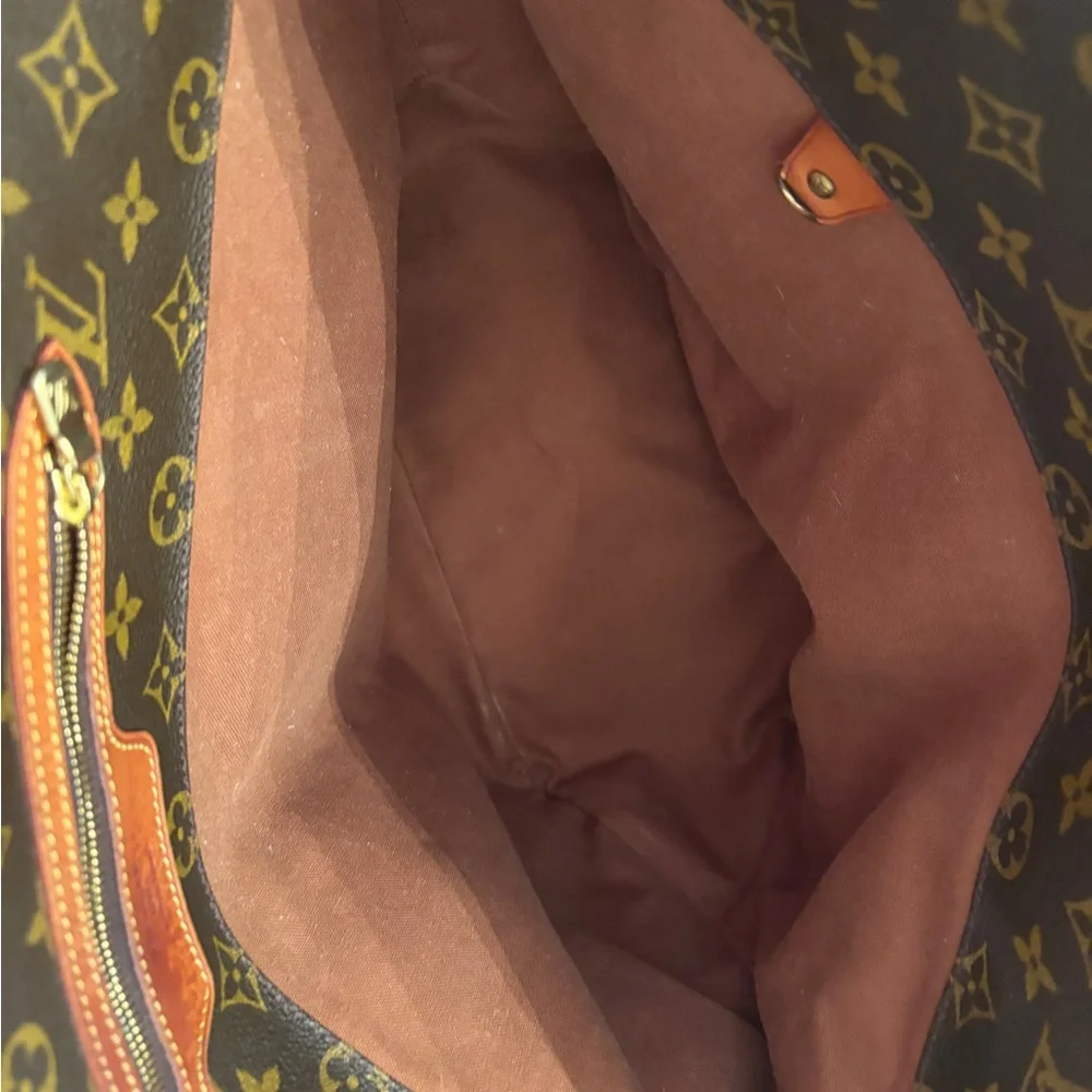 Louis Vuitton Brown Monogram Tote - Picture 4 of 6